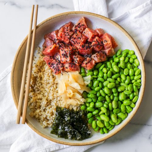 Vegan Poke Bowl - Gastroplant