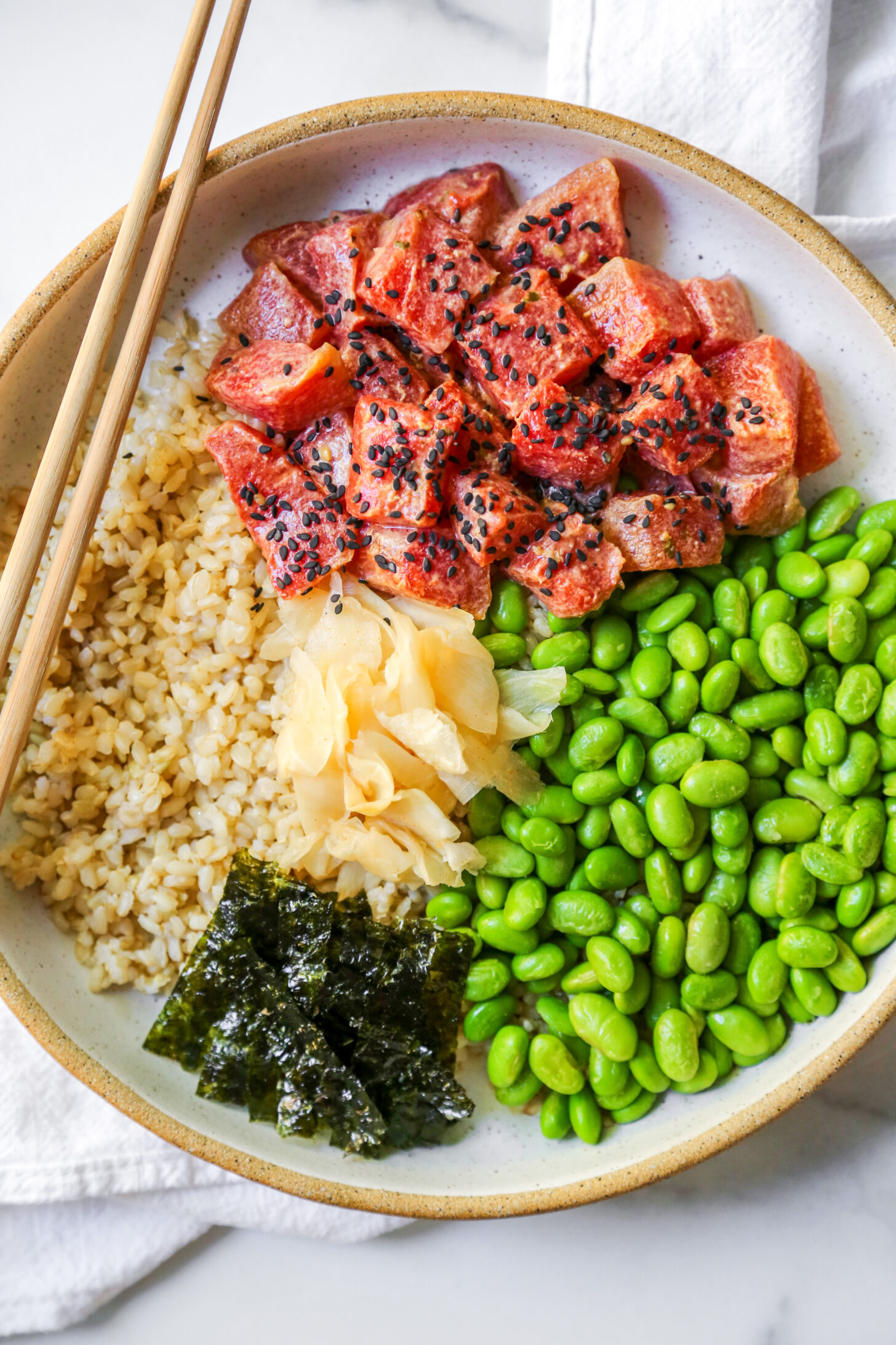 vegan hawaiian poke