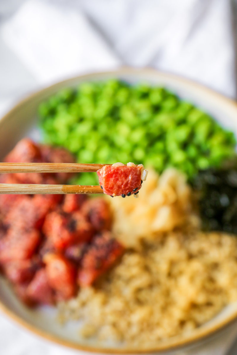 Watermelon Tuna Tartare Vegan! The Plant Collective