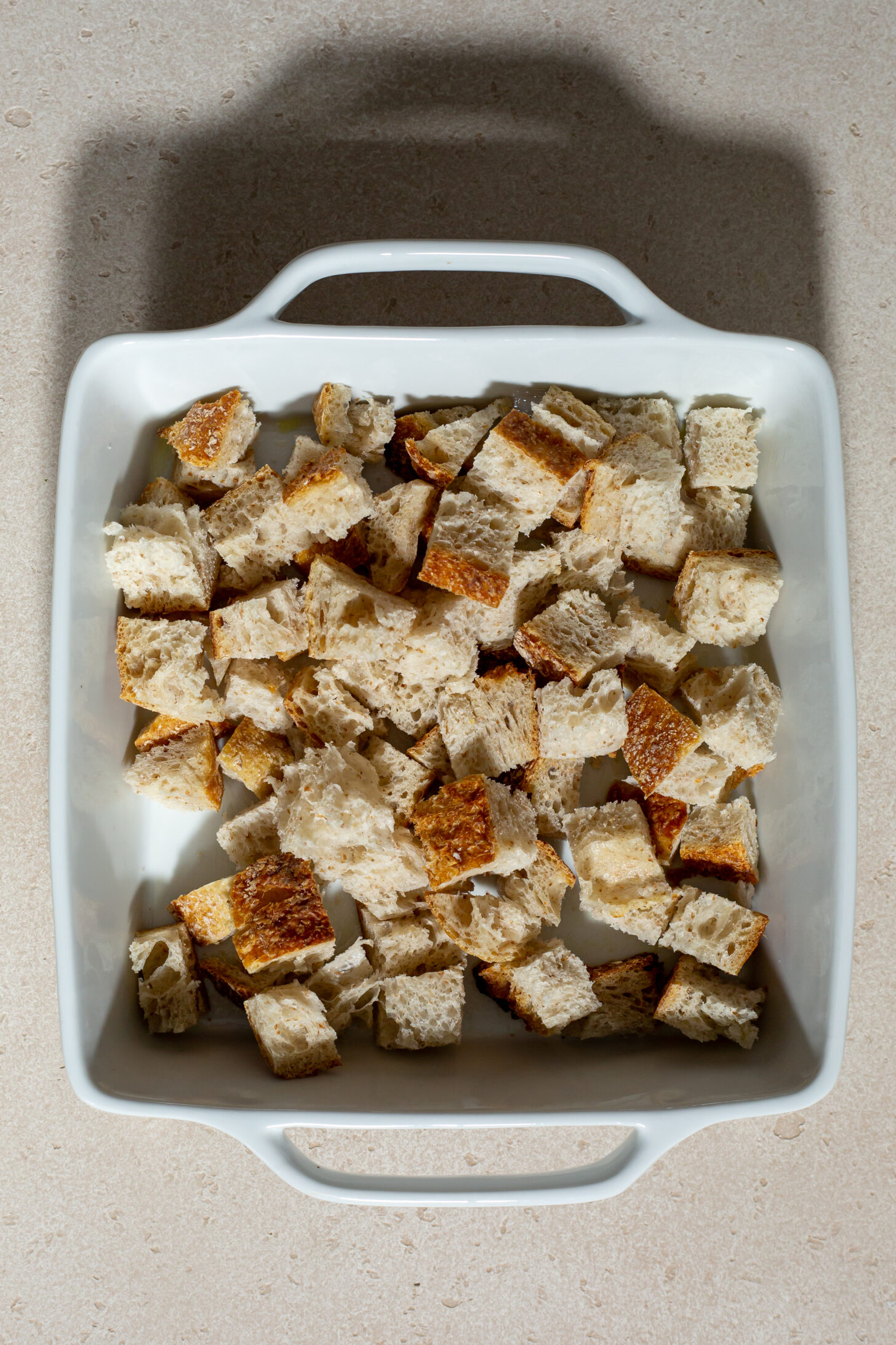 vegan lime caesar salad with tempeh bacon