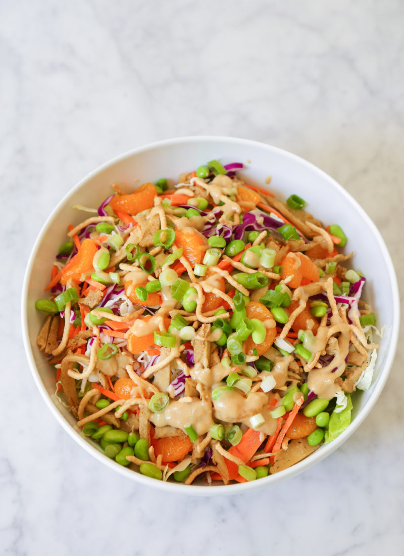 Chinese Chick’n Salad – Vegan and Healthy