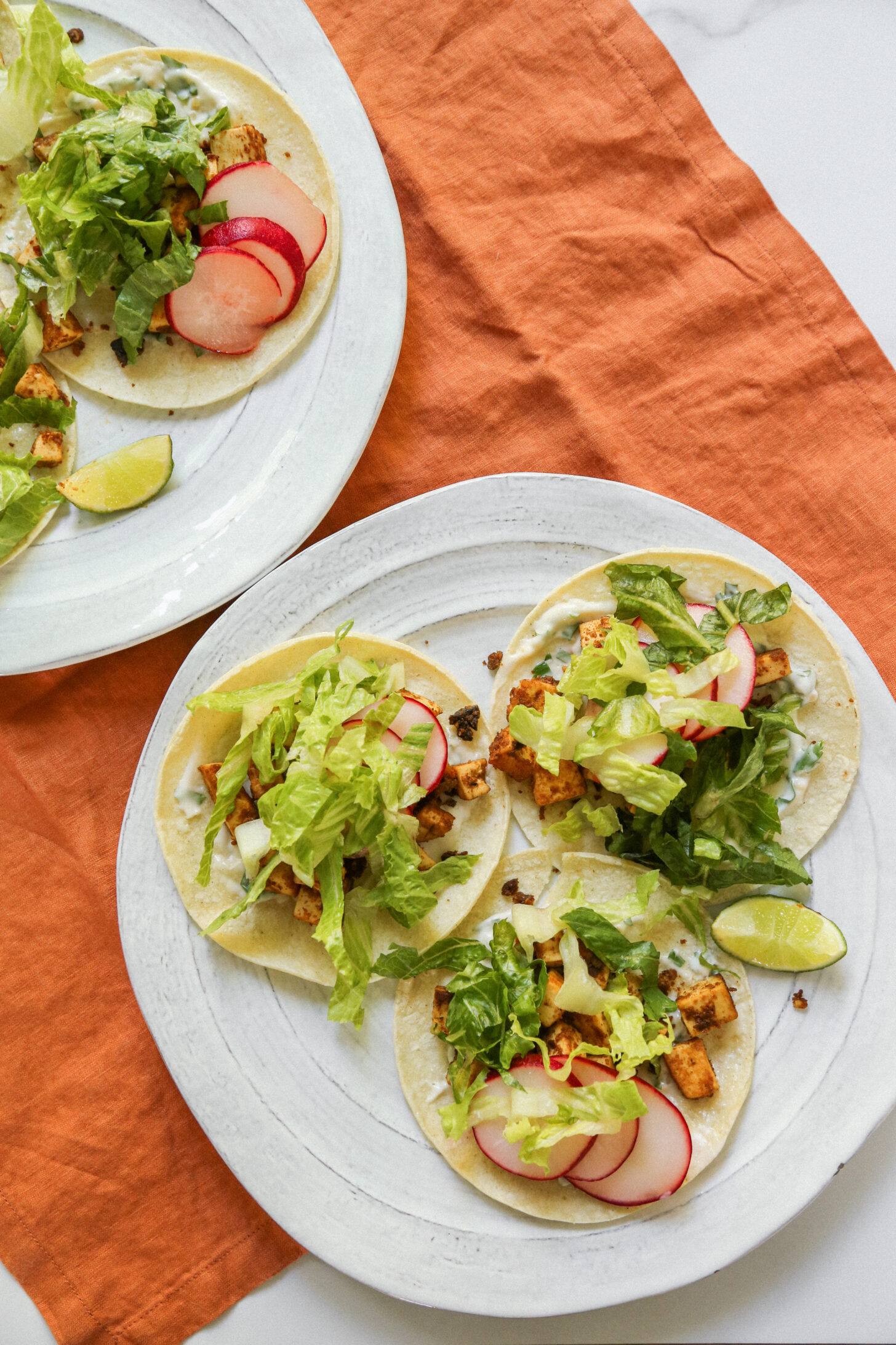 chipotle tofu tacos