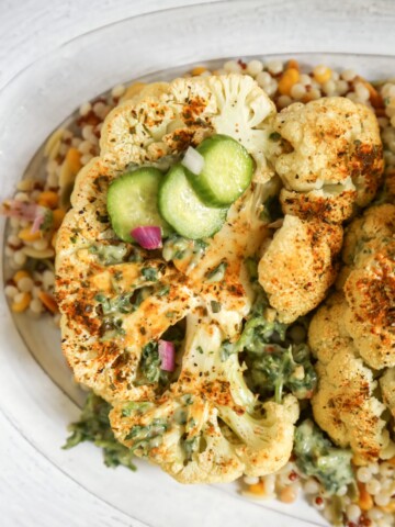 tandoori cauliflower steak