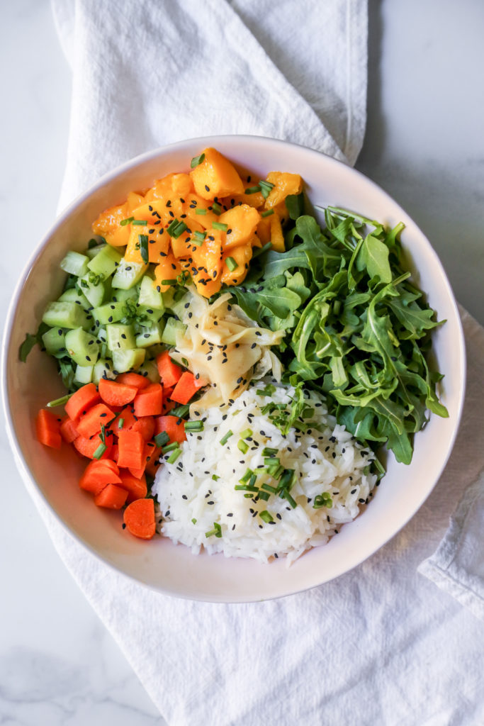 mango ginger bowl