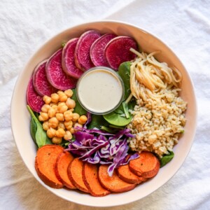 sweet potato macro bowl