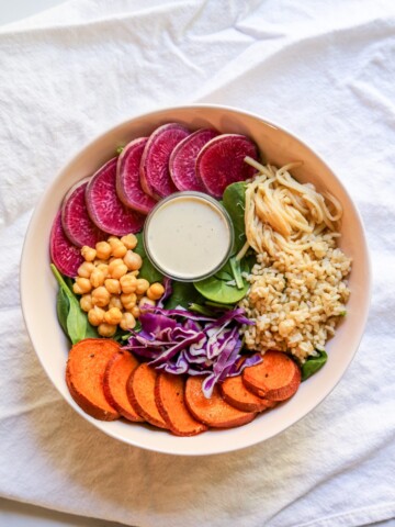 sweet potato macro bowl