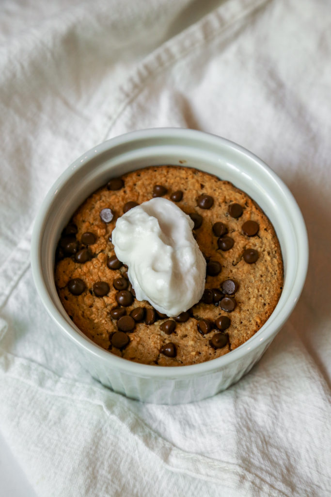 classic chocolate chip baked oats