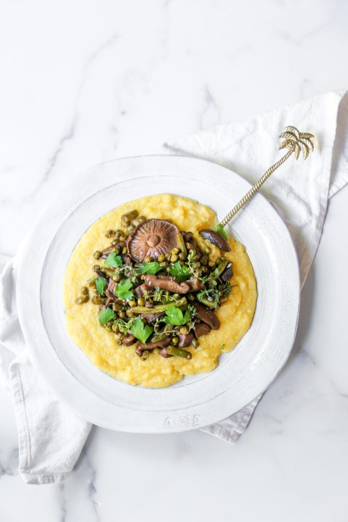 mushroom polenta