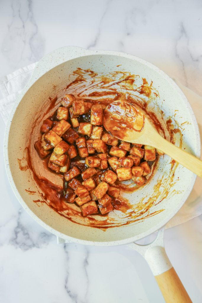 sesame tofu bites