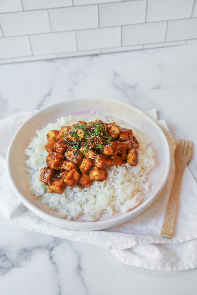 sesame tofu bites