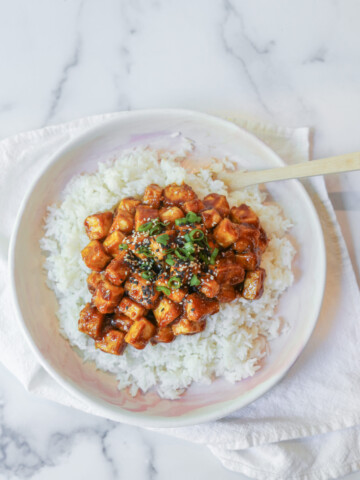 sesame tofu bites