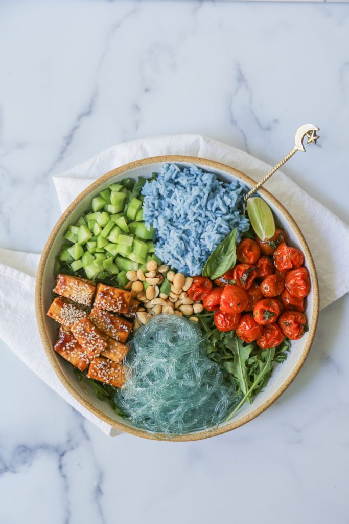 vegan blue majik bowl