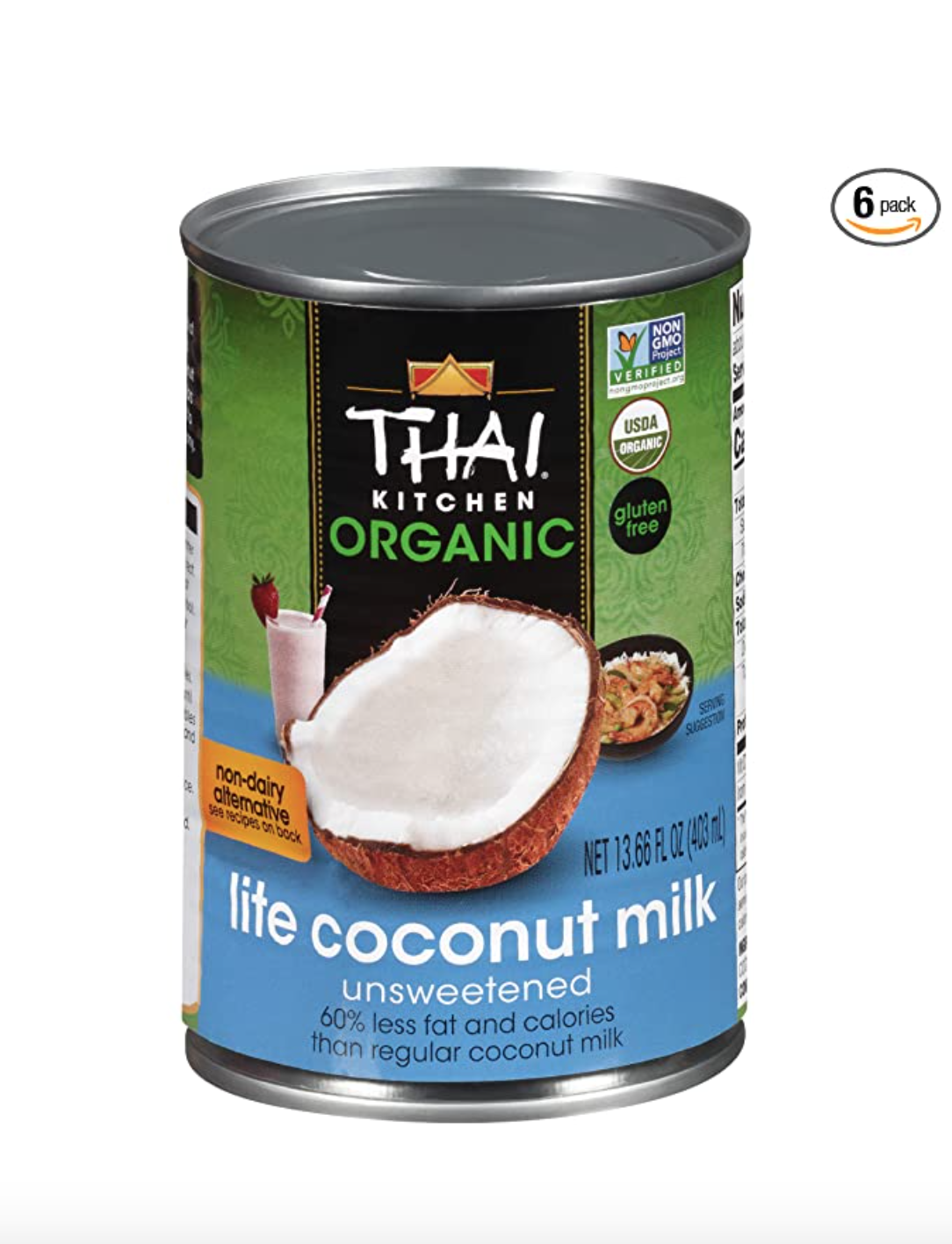 Thai Kitchen Lite Coconut Milk amazon