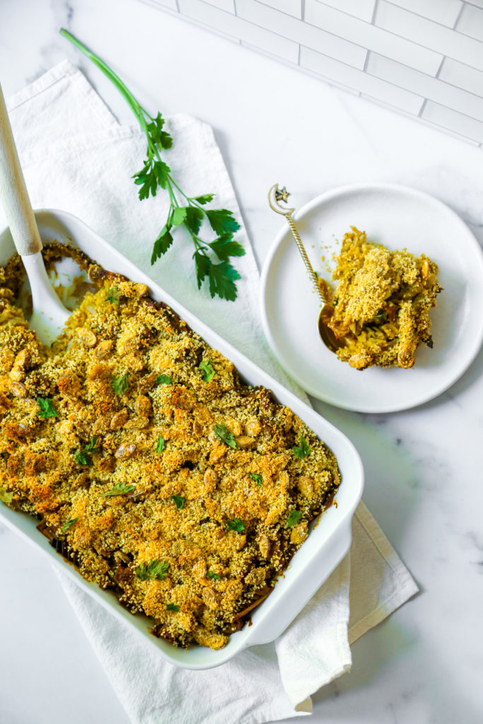 kabocha squash mac and cheese