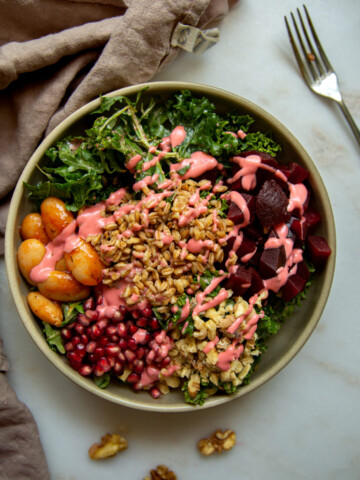 beet kale salad