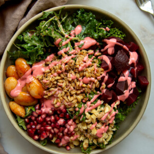 beet kale salad