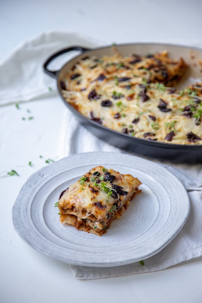 vegan mexican lasagna