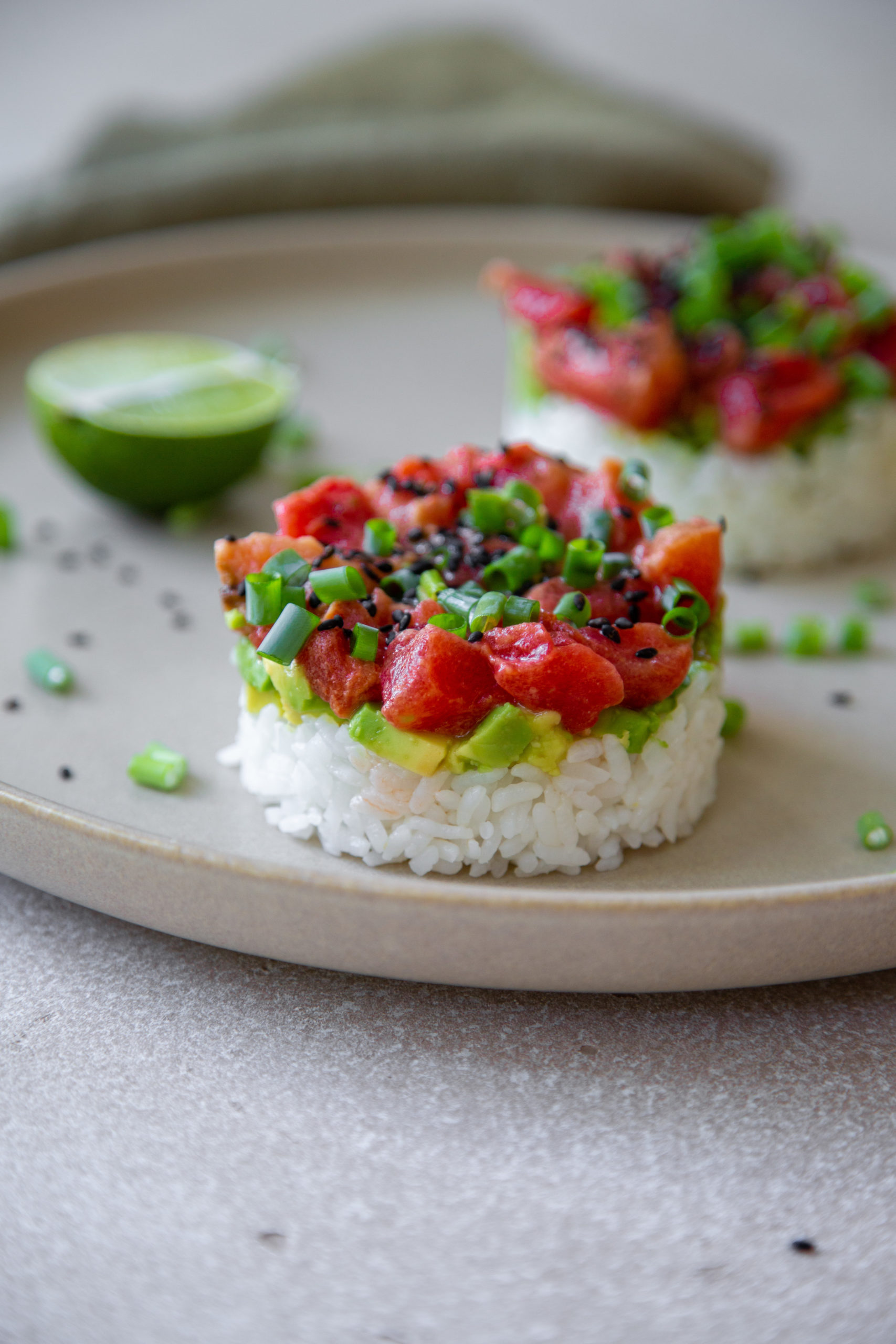 Watermelon Tuna Tartare - Vegan! - The Plant Collective