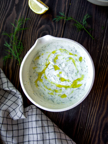 vegan tzatziki