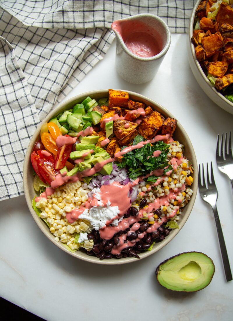 Eat the Rainbow Vegan Bowl
