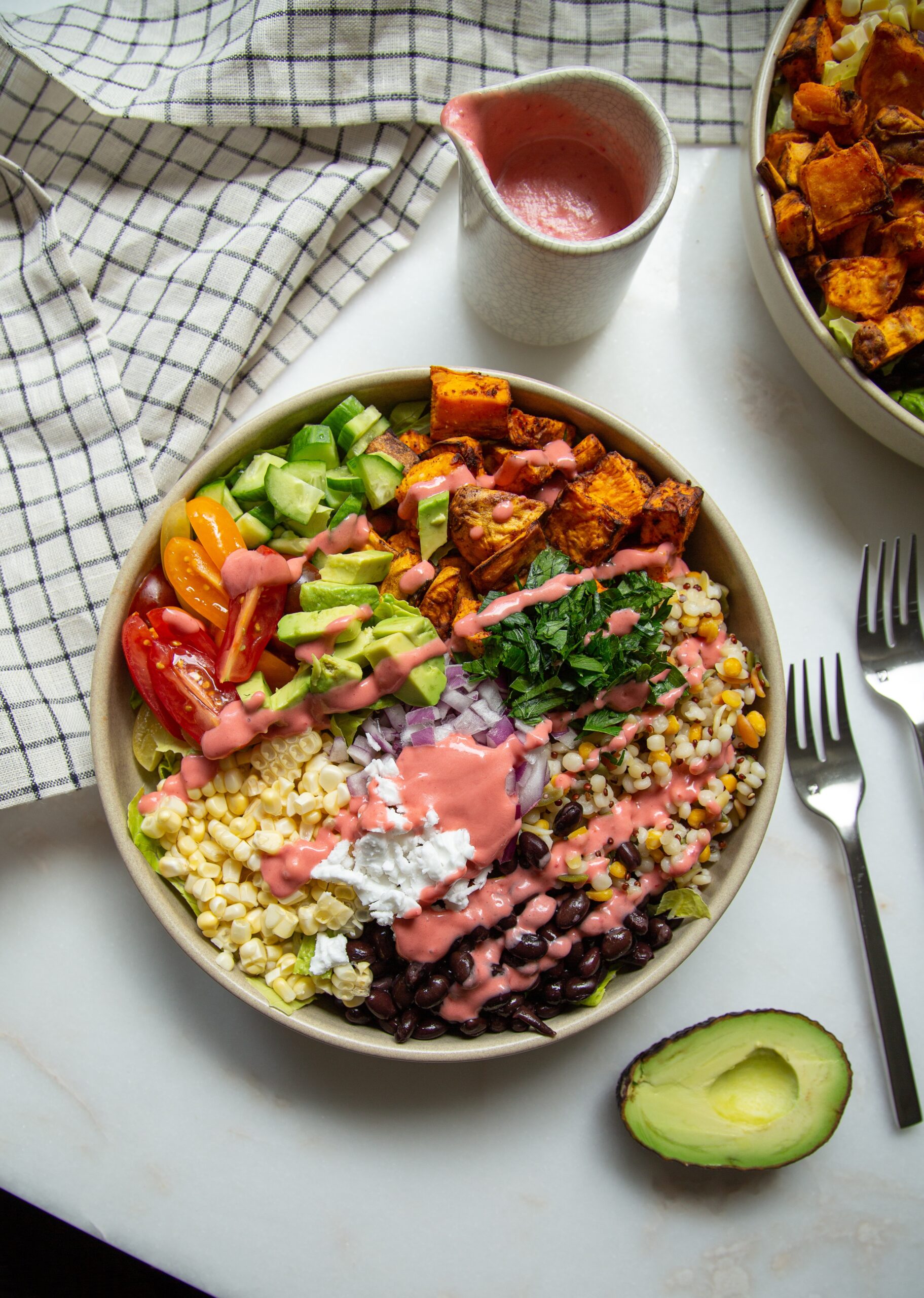 Eat the Rainbow Vegan Bowl