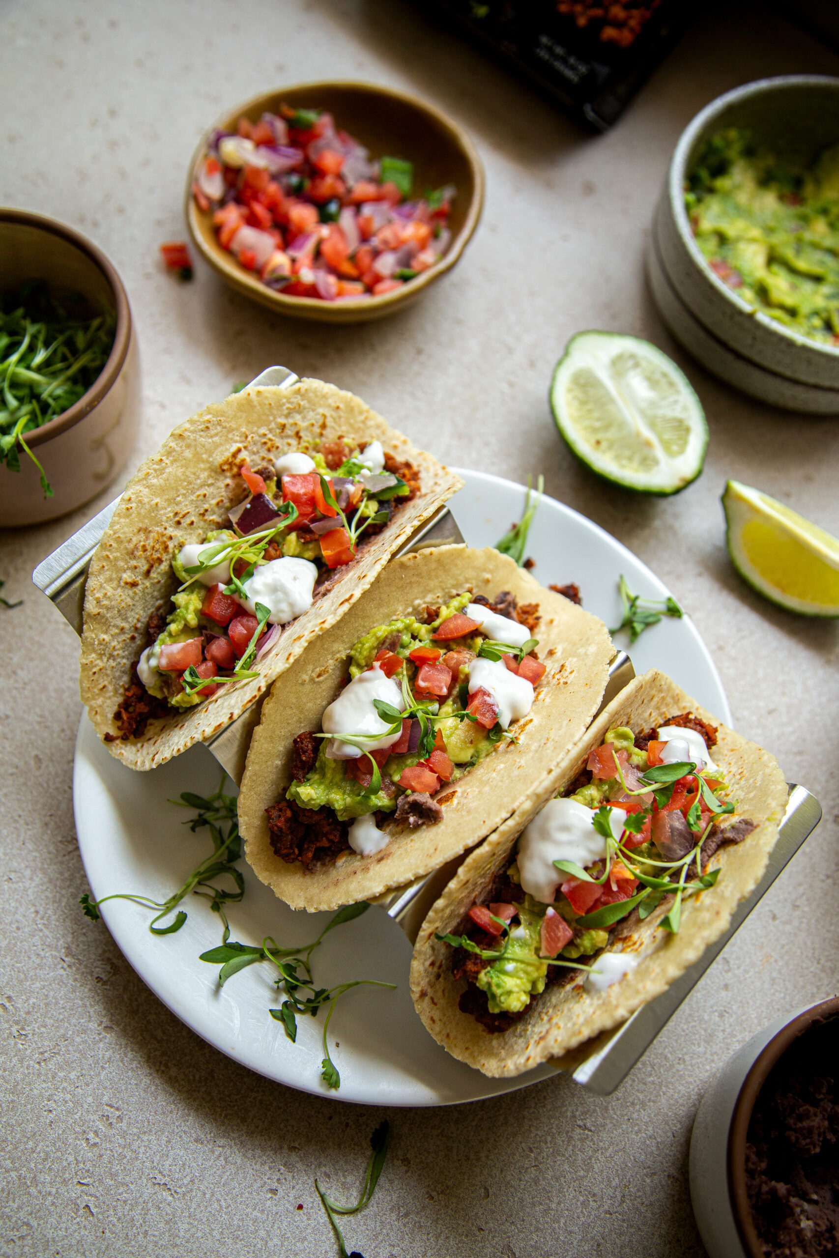 Vegan Chorizo Tacos - The Plant Collective