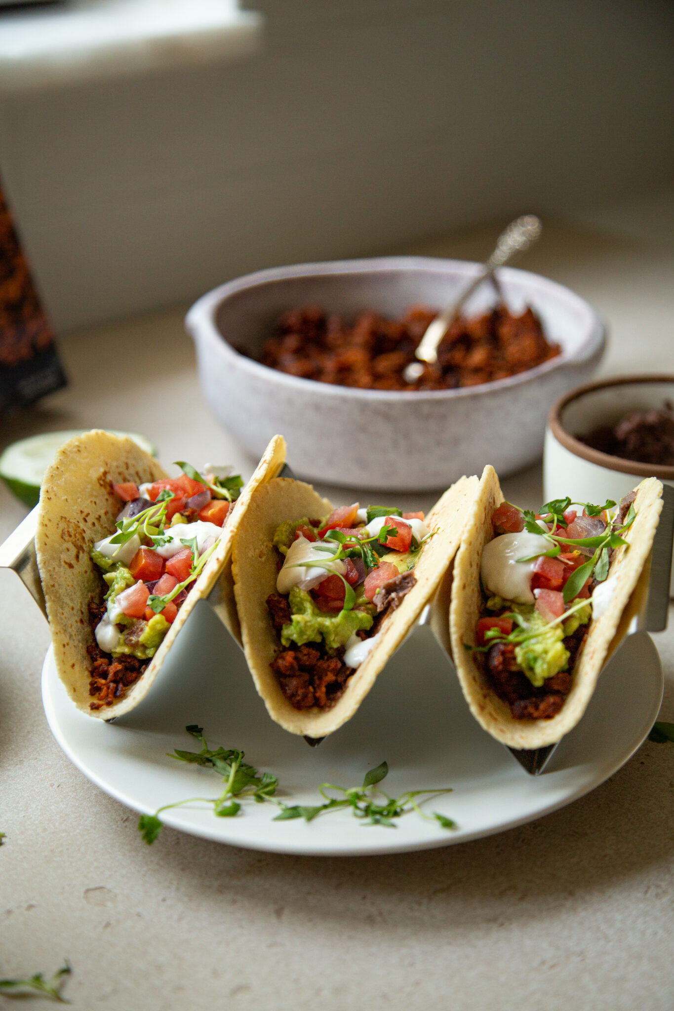 Vegan Chorizo Tacos The Plant Collective