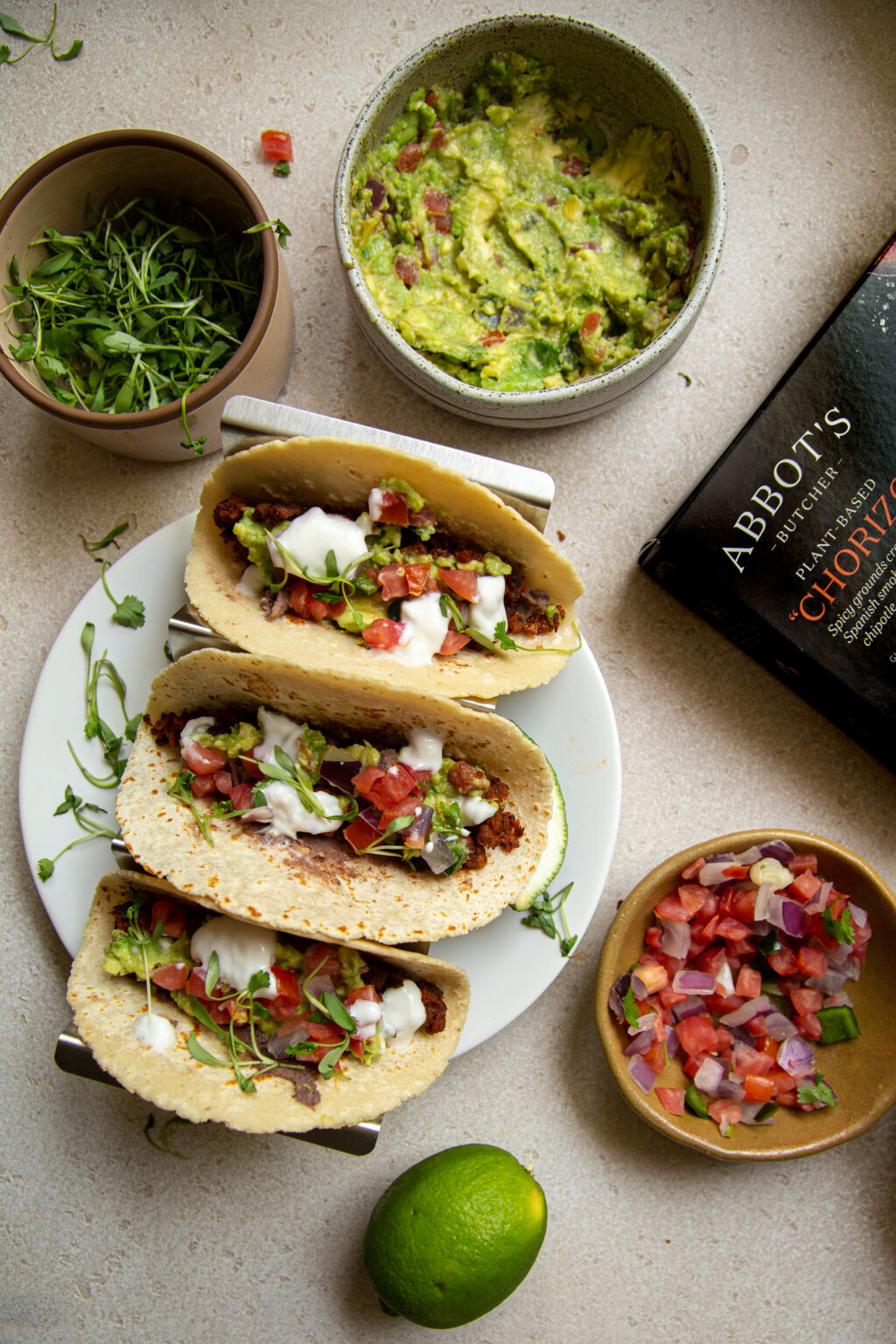 Vegan Chorizo Tacos The Plant Collective