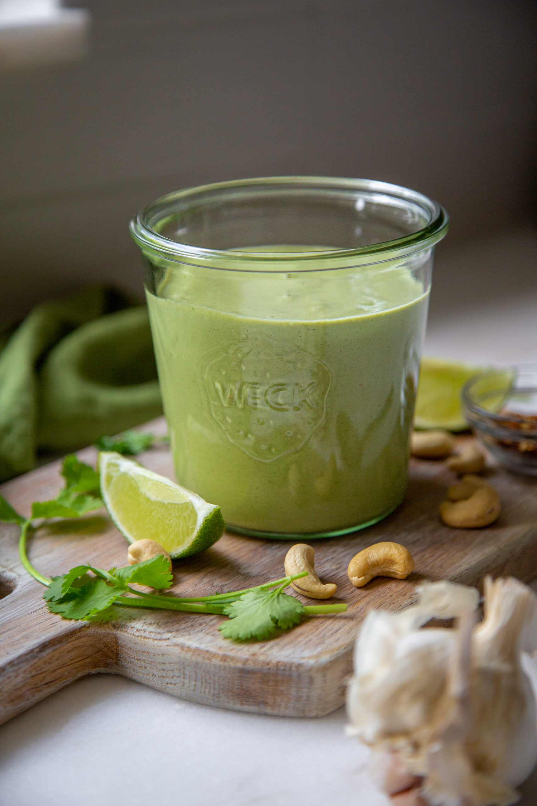 Cilantro Cashew Dressing The Plant Collective