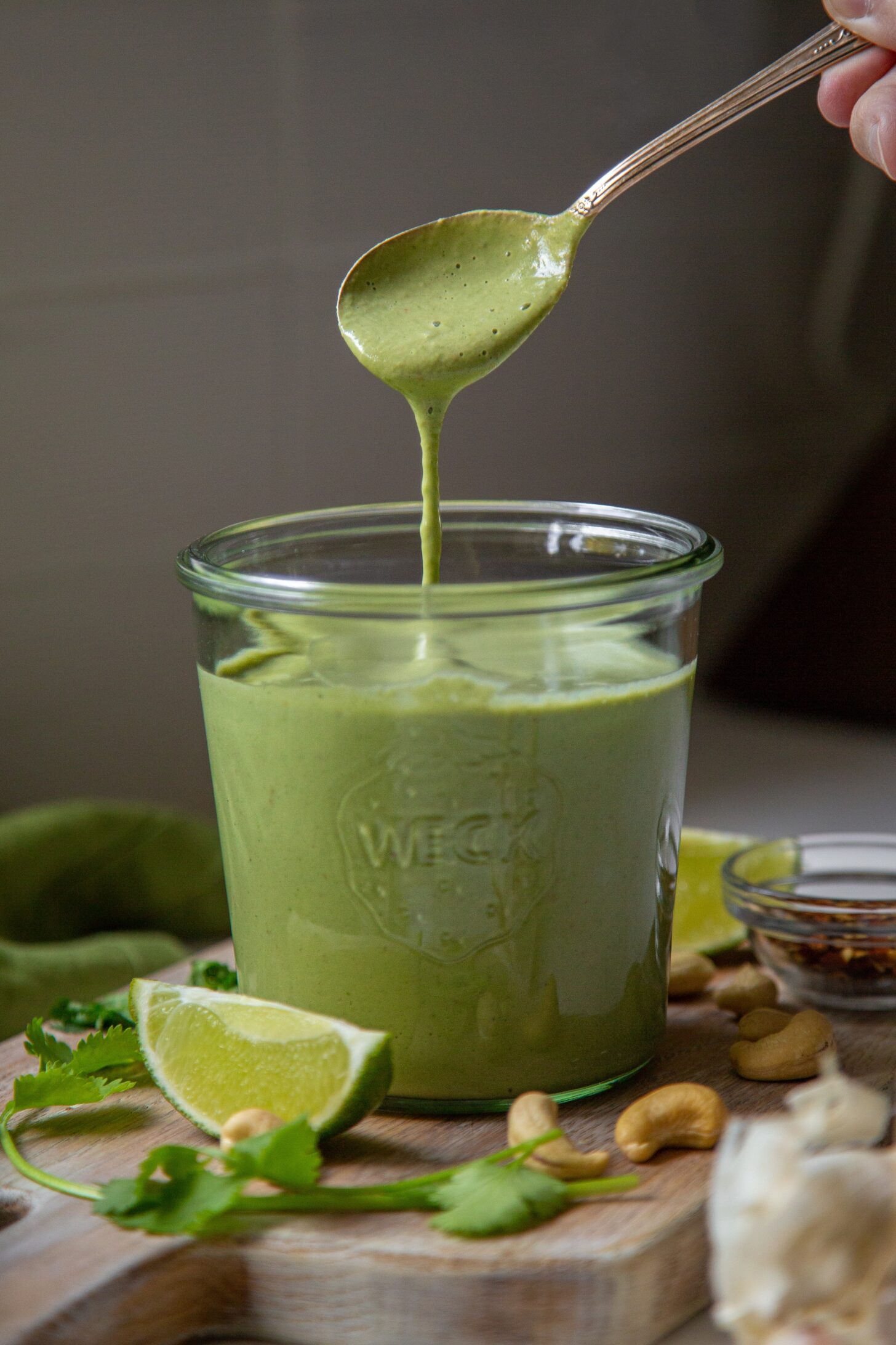 Cilantro Cashew Dressing Cilantro Cashew Dressing