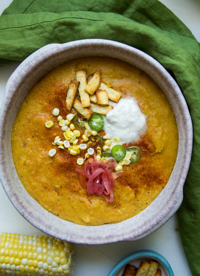 Mexican Corn Chowder – 5 Ingredients!