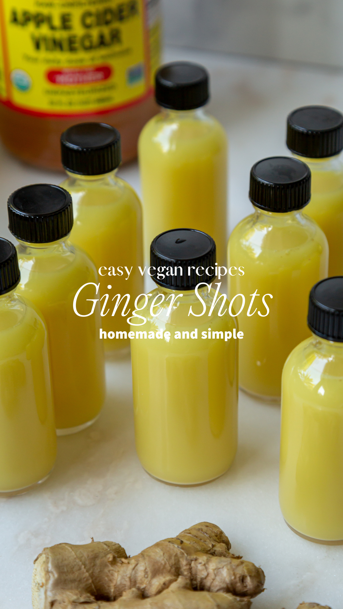 Homemade Ginger Shots - The Plant Collective