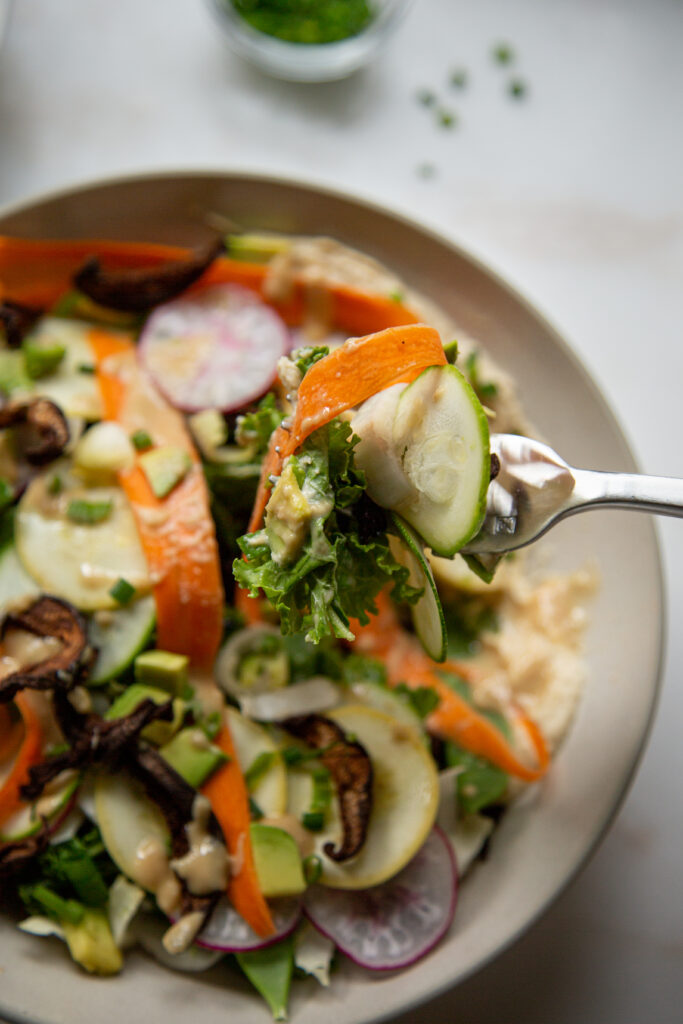 vegan harvest bowl