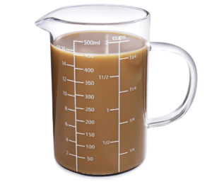 glass measuring cup