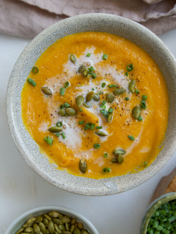 carrot sweet potato soup