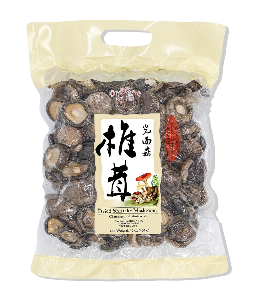 dried shiitake mushrooms