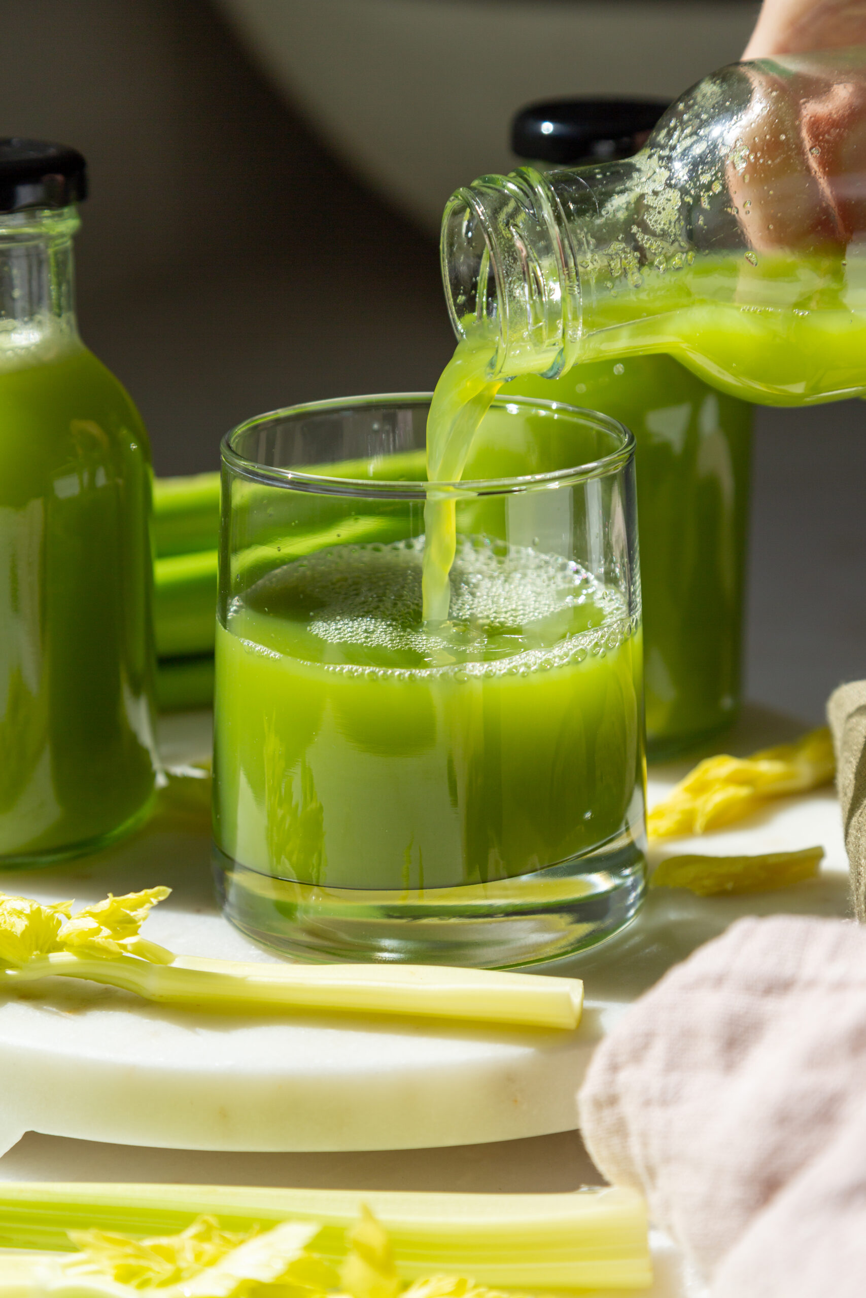 healthy clear skin celery juice