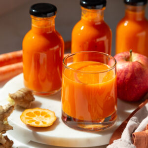 immune boosting carrot orange juice for kids