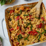 no boil cherry tomato pasta bake
