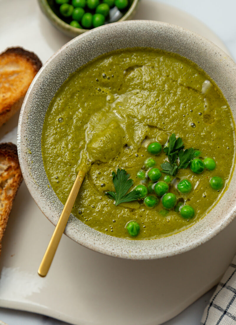 Mighty Greens Soup – Immune Boosting soup recipe