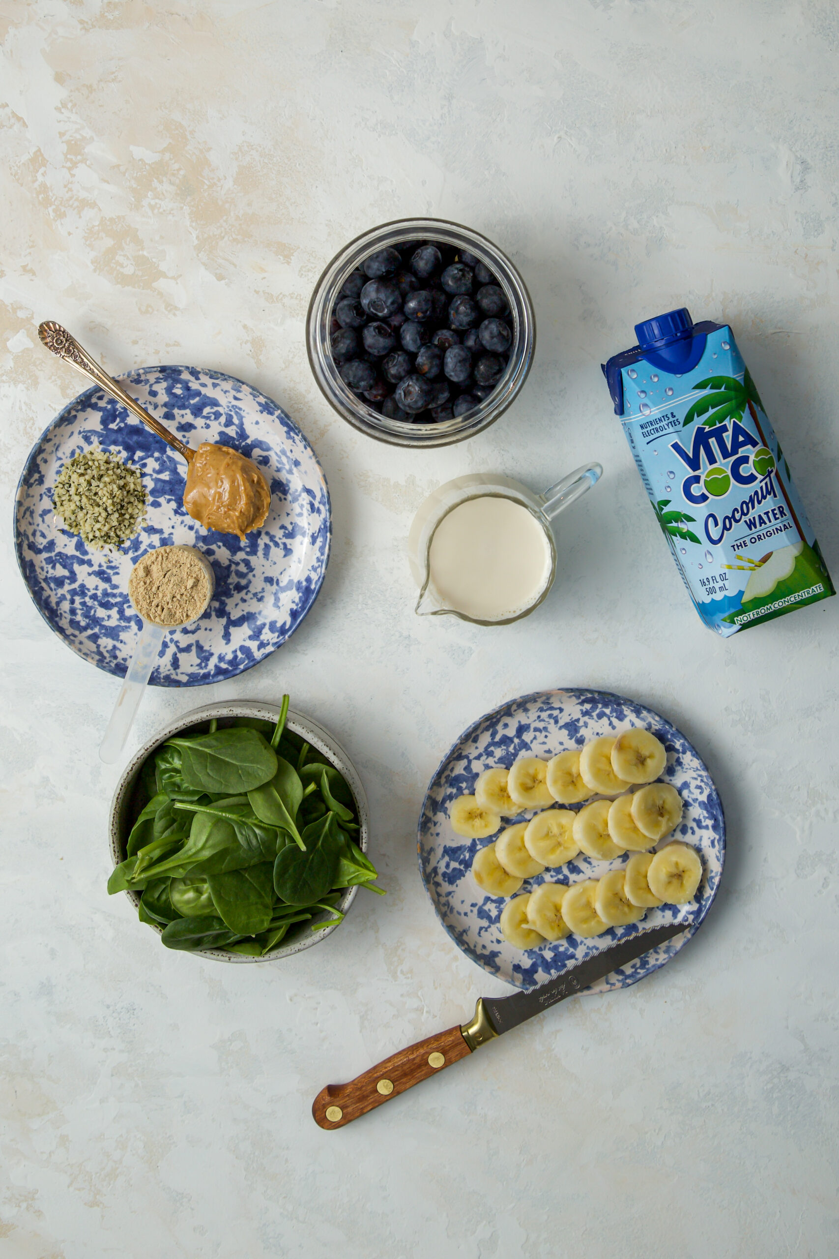 blueberry protein smoothie ingredients
