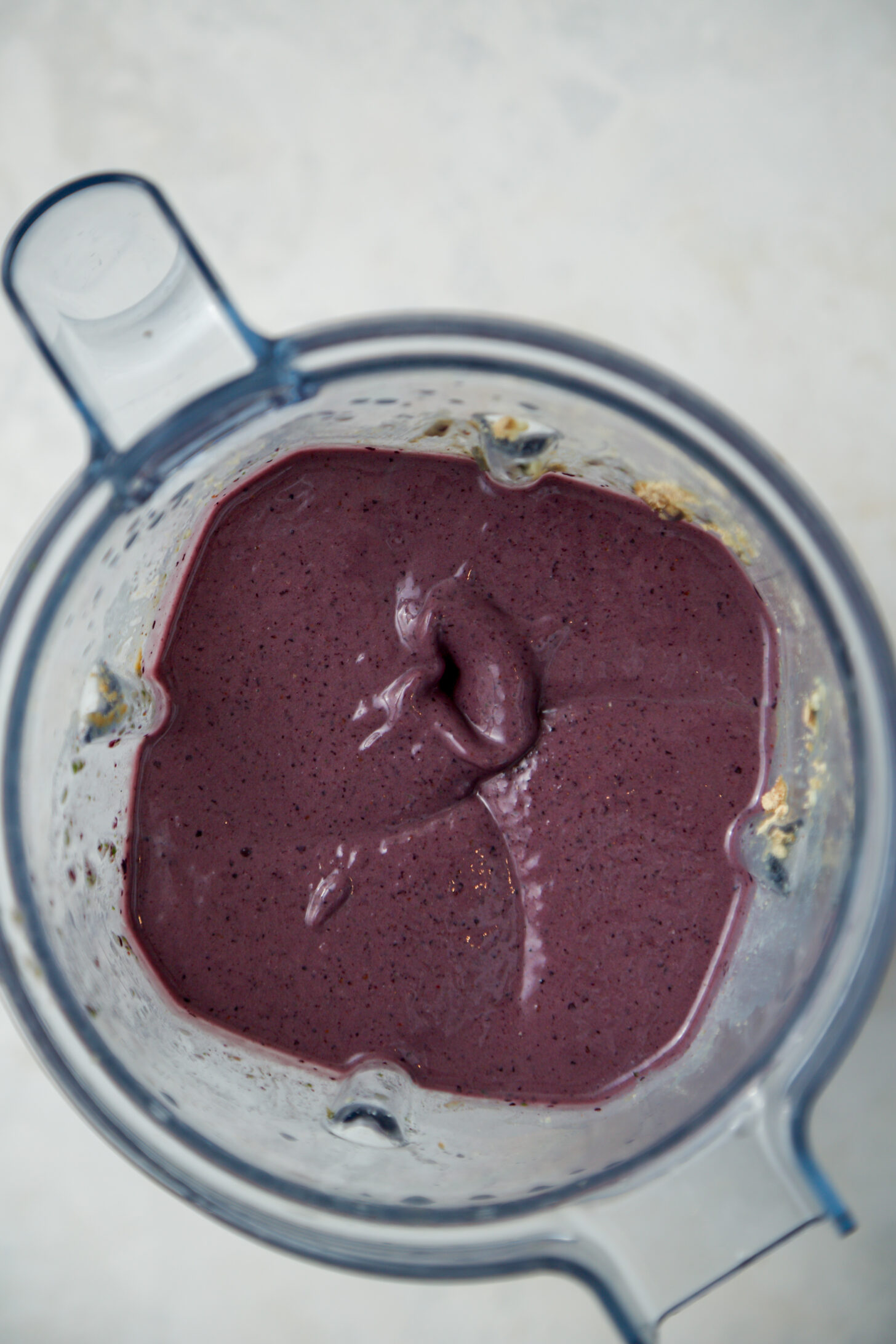 high protein blueberry smoothie