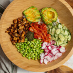 gut healthy vegan sushi bowl