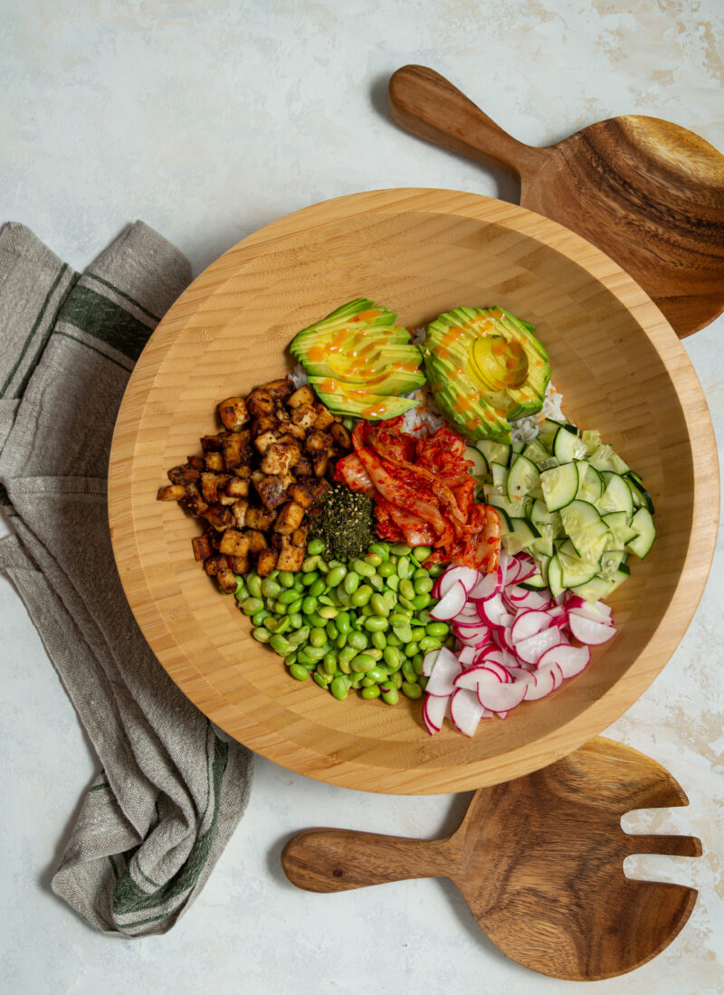 Gut Healthy Vegan Sushi Bowl
