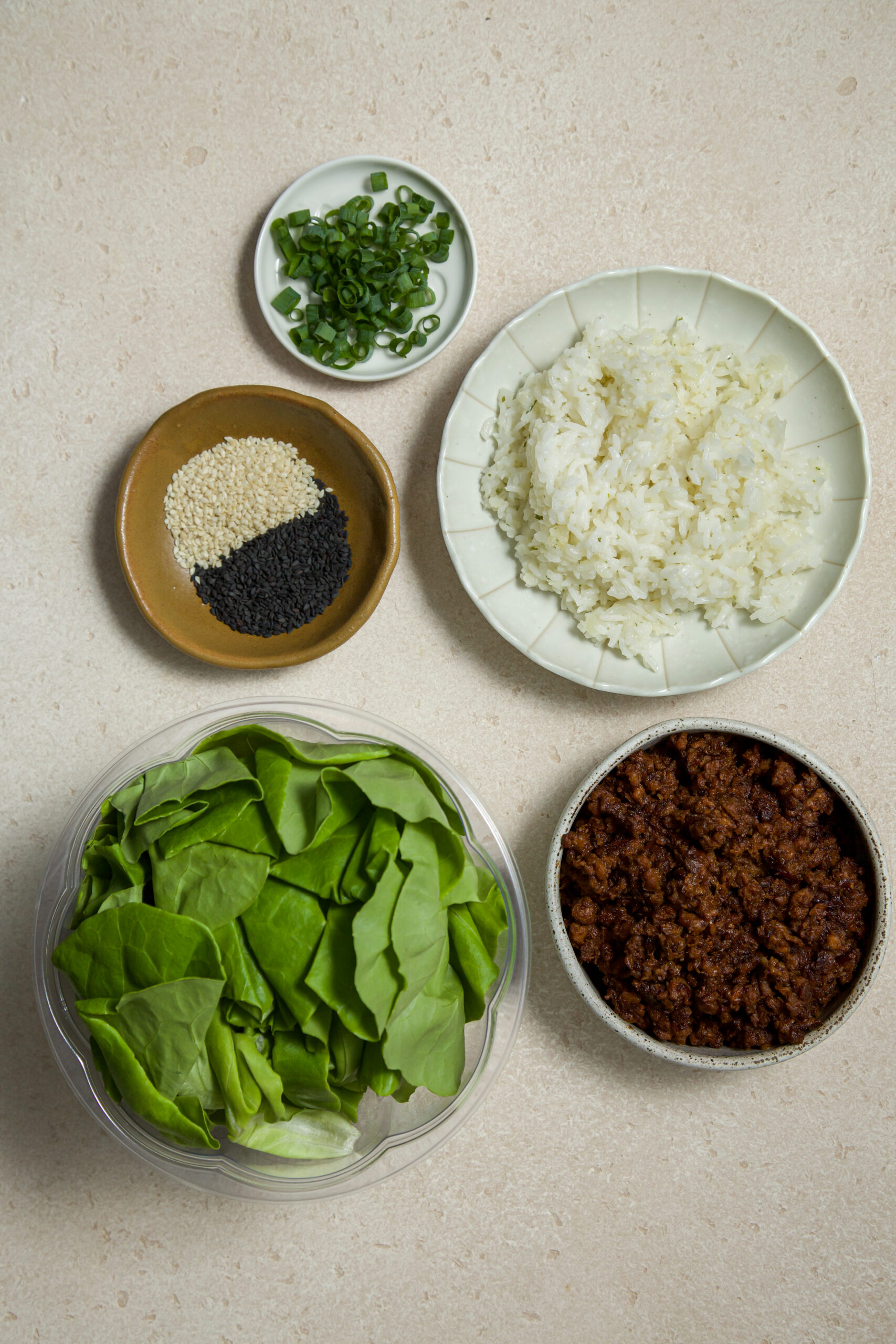 vegan korean beef cups ingredients