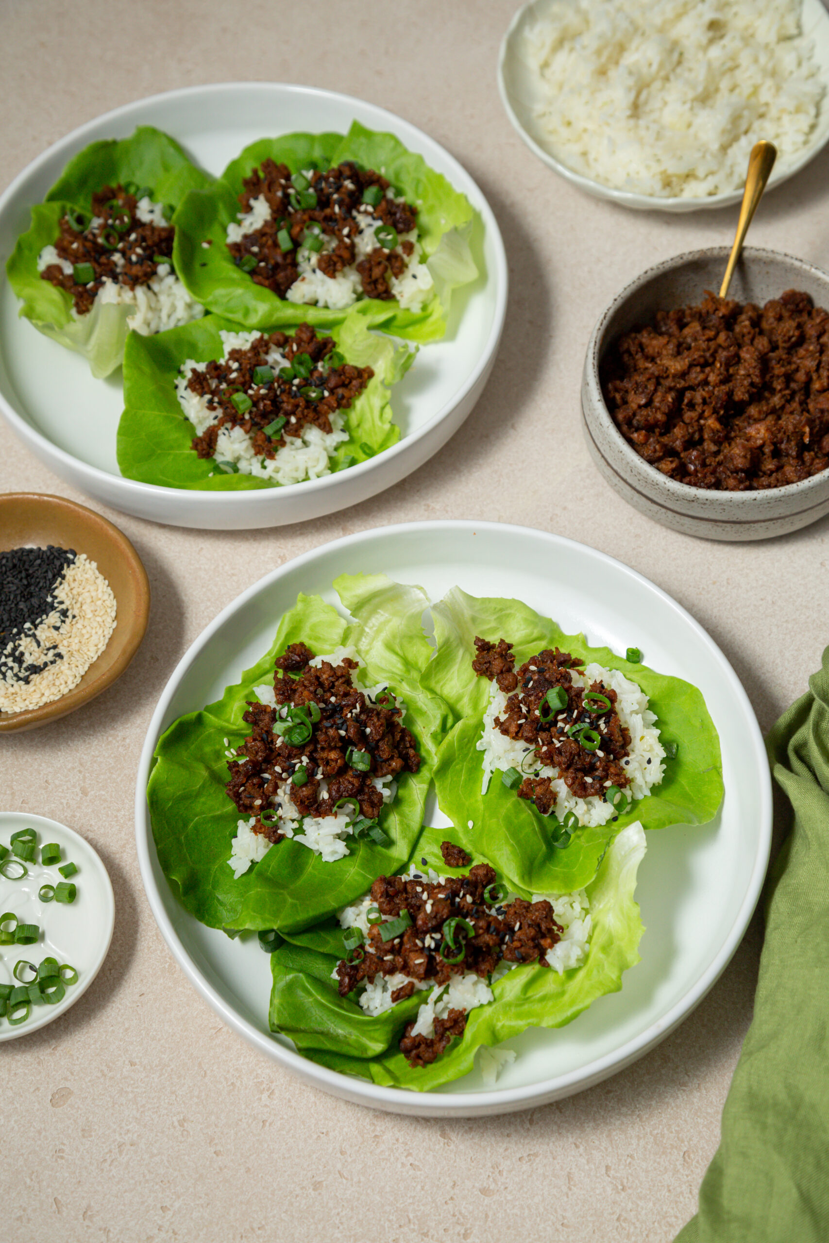 beef lettuce wraps