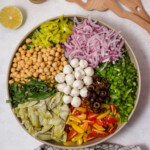 colorful italian salad