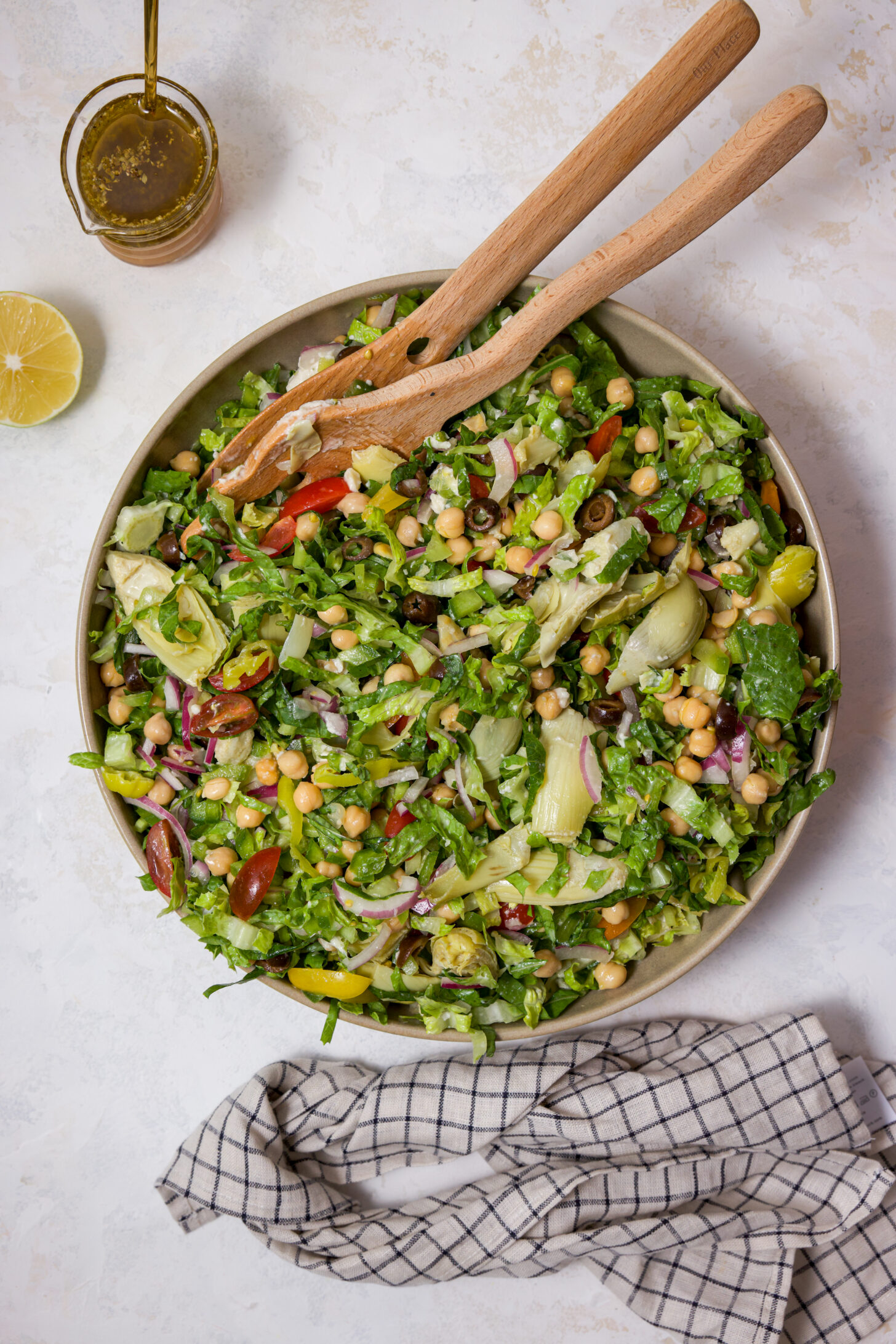 vegan italian salad