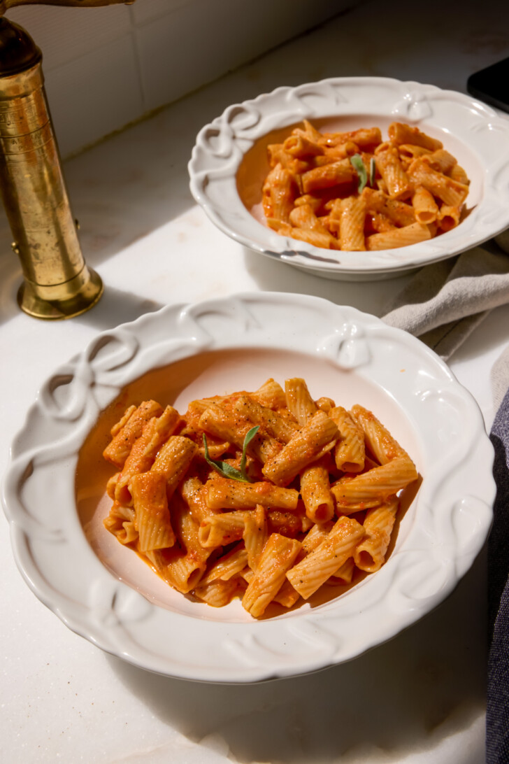 spicy bell pepper rigatoni-4