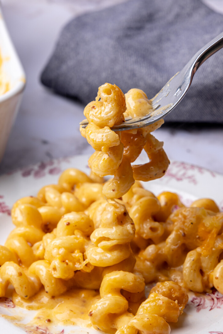 tini's mac and cheese made vegan